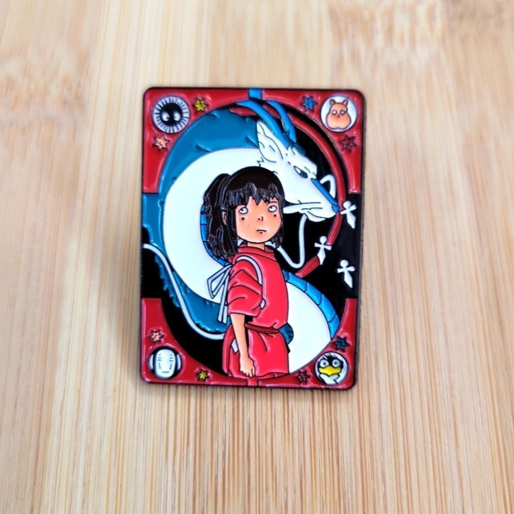 2/$20 Brand New Spirited Away Pin Brooch #@